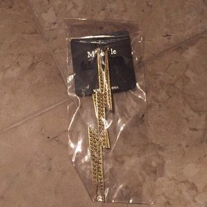 Lightening bolt earrings